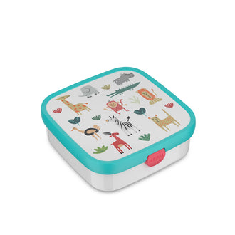 Bento Lunchbox large "Campus - Animal Friends" cm 18,4x18,2x6,5