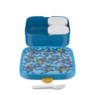 Bento Lunchbox large "Campus - Stitch" cm 18,4x18,2x6,5