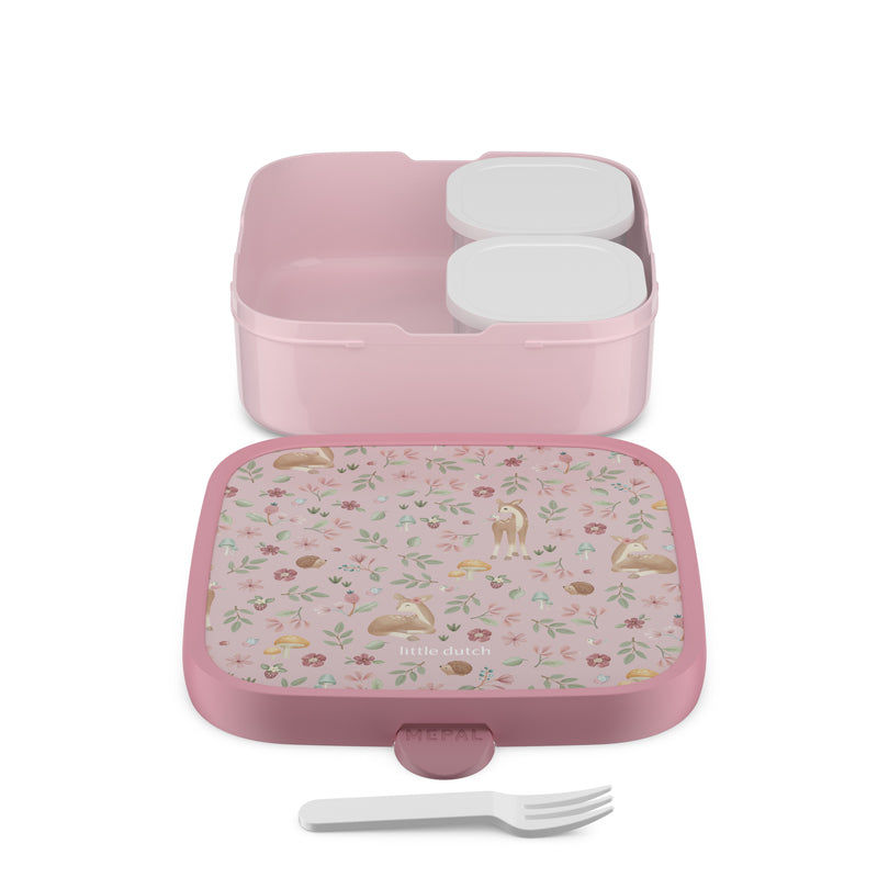 Bento Lunchbox large "Campus - Fairy Garden" cm 18,4x18,2x6,5