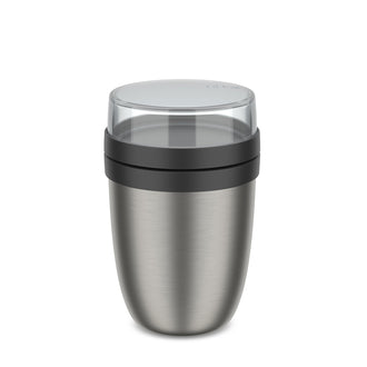 Portavivande/Lunchbox termico "Ellipse ", composto da 2 contenitori ml 500+200/Ø10,7x17