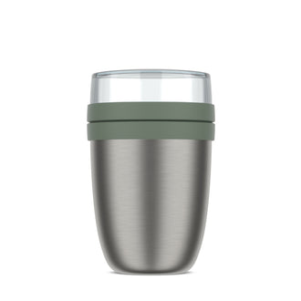 Portavivande/Lunchbox termico "Ellipse ", composto da 2 contenitori ml 500+200/Ø10,7x17