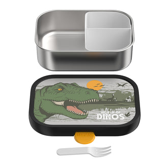 Lunchbox midi "Campus - Dino Stainless Steel" ml 750/cm 17,8x13,2x