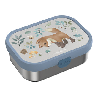 Lunchbox midi "Campus - Forest Friends Stainless Steel" ml 750/cm 17,8x13,2x