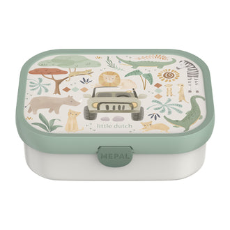 Lunchbox midi "Campus - Little Dutch Safari Friends" ml 750/cm 17,8x13,2x