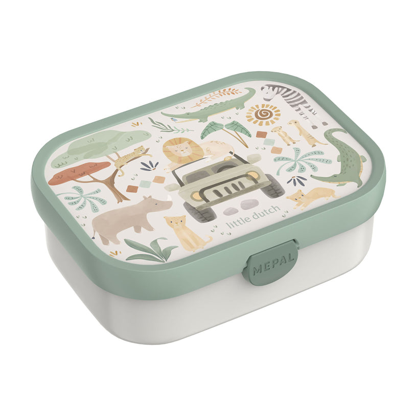 Lunchbox midi "Campus - Little Dutch Safari Friends" ml 750/cm 17,8x13,2x
