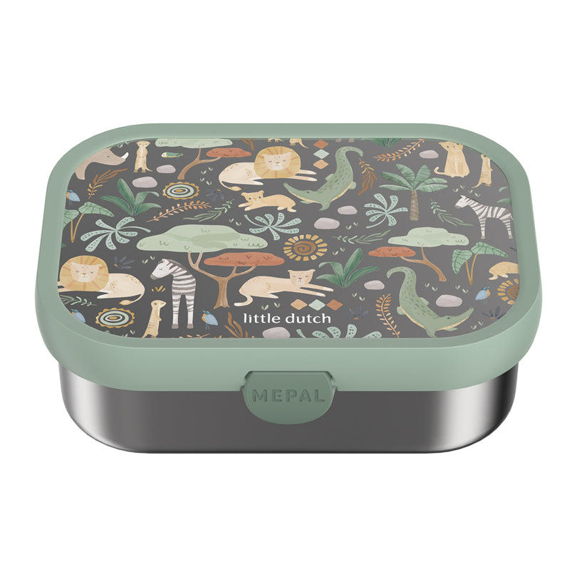 Lunchbox midi "Campus - Little Dutch Safari Friends" ml 750/cm 17,8x13,2x