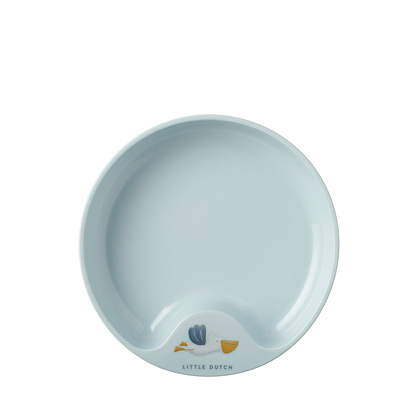 Piatto per pappa antiscivolo "Mio - Sailors Bay" cm Ø17,5x3,5