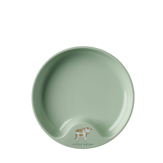 Piatto per pappa antiscivolo "Mio - Little Farm" cm Ø17,5x3,5