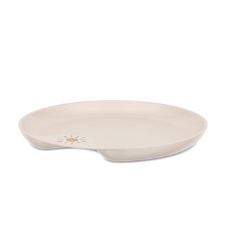 Piatto piano per bambini "Mio - Sunshine & Rainbow" cm Ø22x2