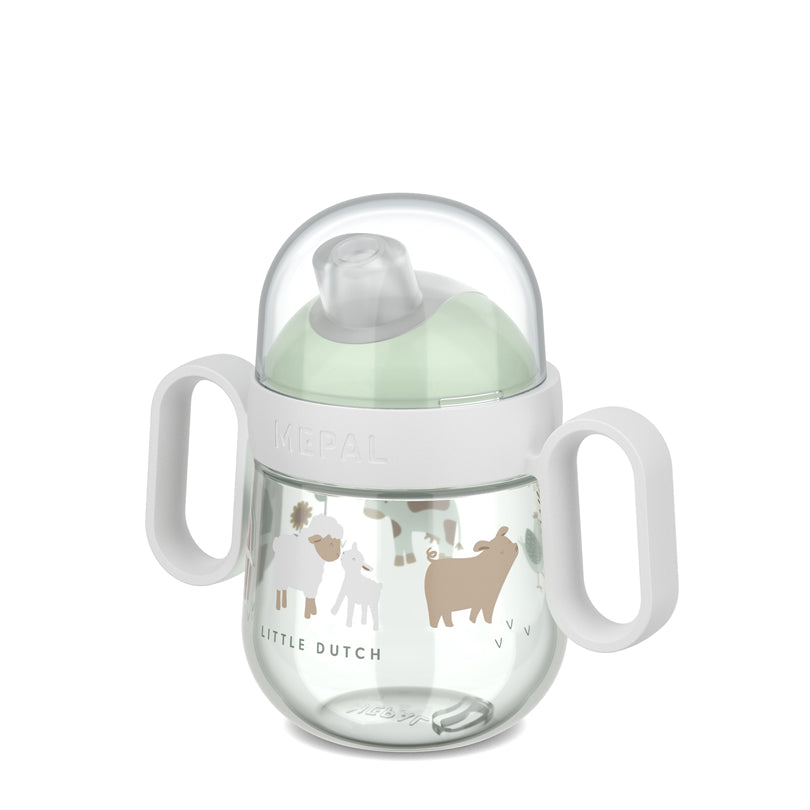 Tazza bambino antigoccia "Mio - Little Farm" ml 200/cm 13,1x7,2x1