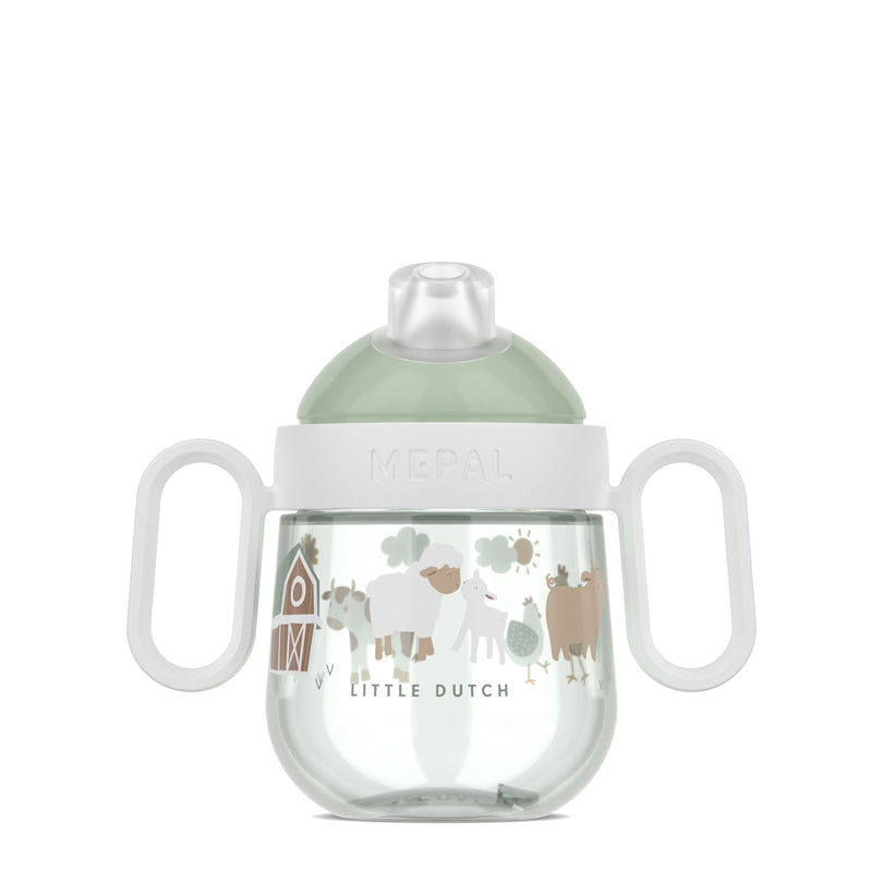 Tazza bambino antigoccia "Mio - Little Farm" ml 200/cm 13,1x7,2x1