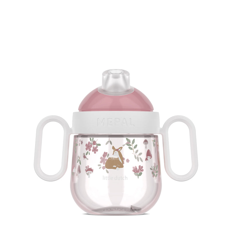 Tazza bambino antigoccia "Mio - Fairy Garden" ml 200/cm 13,1x7,2x1