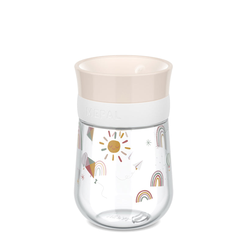 Tazza bambino 360° "Mio - Sunshine & Rainbow" ml 300/cm Ø7,9x12,7