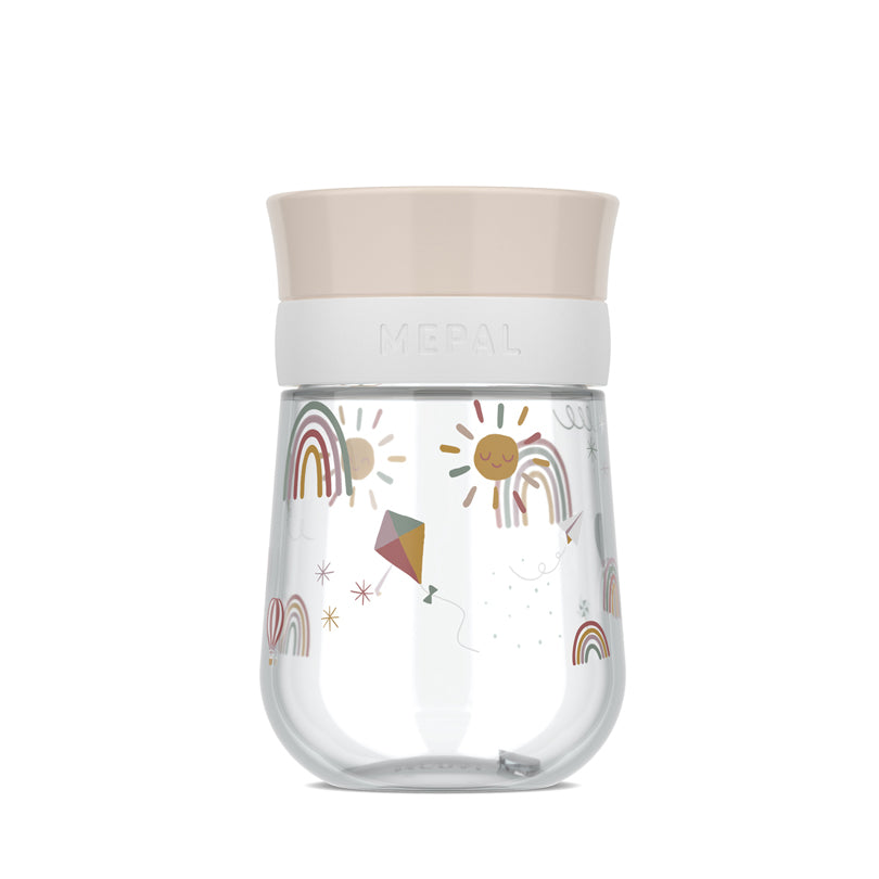 Tazza bambino 360° "Mio - Sunshine & Rainbow" ml 300/cm Ø7,9x12,7