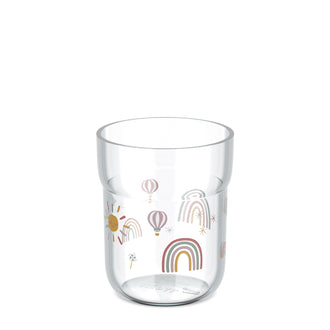 Bicchiere per bambino "Mio - Sunshine & Rainbow" ml 250/cm Ø7,5x9,1