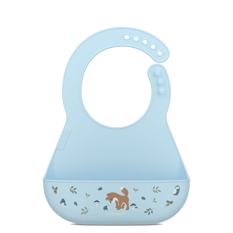 Bavaglino con tasca raccogli cibo "Mio - Forest Friends" cm 21x29,8x3,6