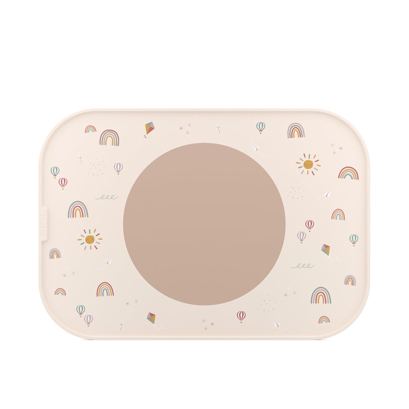Vassoio antiscivolo "Mio - Sunshine & Rainbow" cm 39,8x27,9x1,2