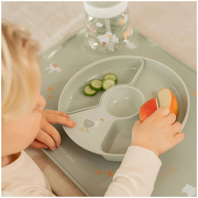 Set pappa per neonati "Mio - Little Farm", confezione 3 pezzi cm 20,5x20x10,5