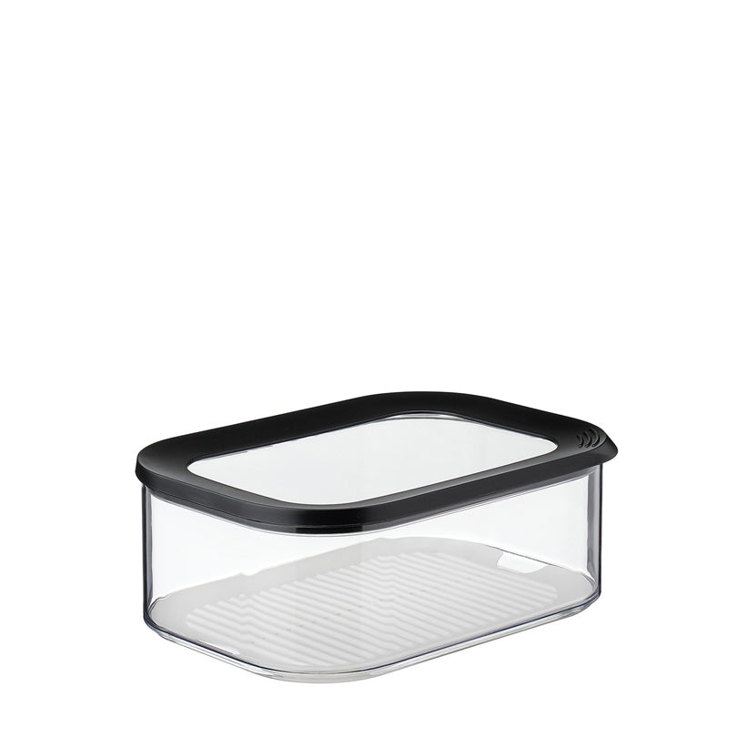 Contenitore per frigo rettangolare "Modula", inserto anti condensa in dotazione l 2/cm 22,4x16x8,6