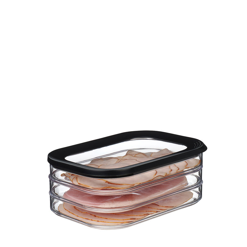 Contenitore frigo per affettati a 3 strati "Modula" ml 550/cm 22,4x16x8,