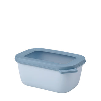 Contenitore rettangolare multiuso con coperchio a chiusura ermetica "Cirqula" l 0,75/17,6x12,6x7,5