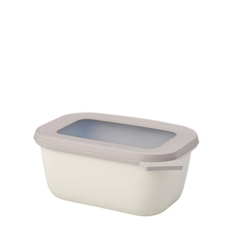 Contenitore rettangolare multiuso con coperchio a chiusura ermetica "Cirqula" l 0,75/17,6x12,6x7,5