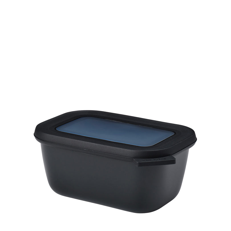 Contenitore rettangolare multiuso con coperchio a chiusura ermetica "Cirqula" l 0,75/17,6x12,6x7,5