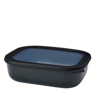 Contenitore rettangolare multiuso con coperchio a chiusura ermetica "Cirqula" l 2/cm 25x20x7