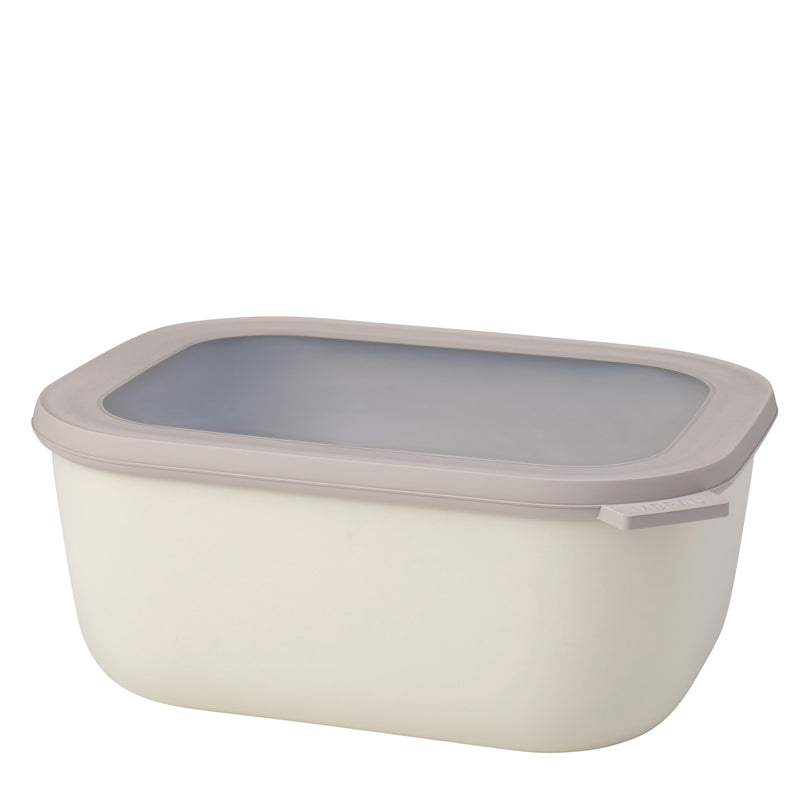 Contenitore rettangolare multiuso con coperchio a chiusura ermetica "Cirqula" l 3/cm 25x20x10,5