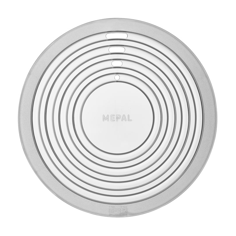 Coperchio antischizzi per microonde tondo "Cirqula" cm Ø24x0,7