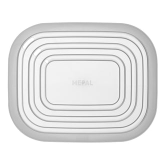 Coperchio antischizzi per microonde rettangolare "Cirqula" cm 25,8x21,2x0,7