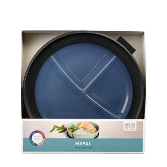 Bento Bowl "Cirqula" con 3 scomparti (ml 250 + 250 + 500) cm Ø23x6