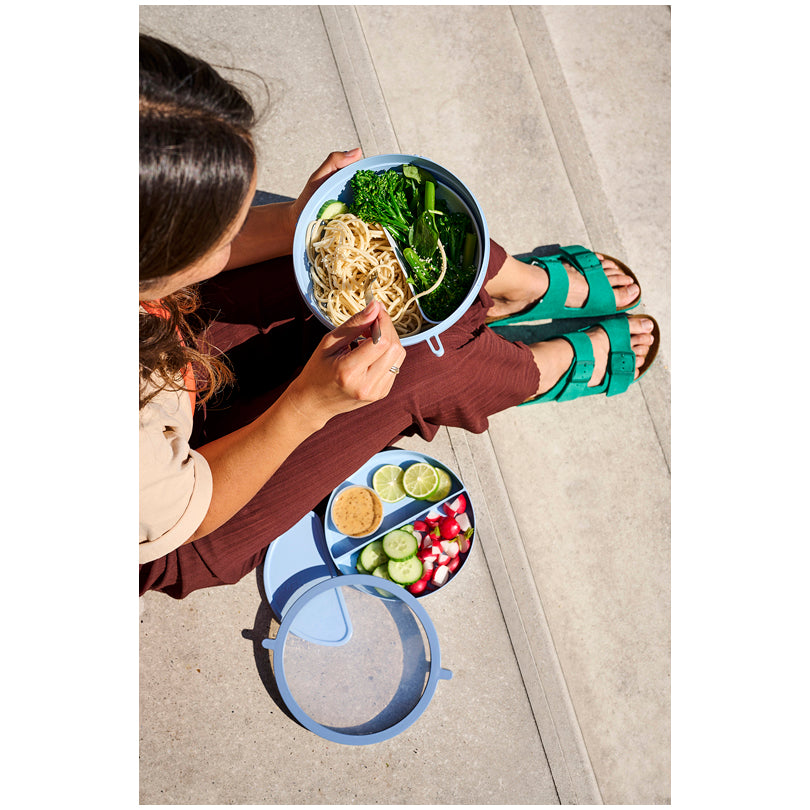 Bento Bowl "Vita" con 5 scomparti e 3 inserti estraibili l 1,5/cm Ø20,7x8,5