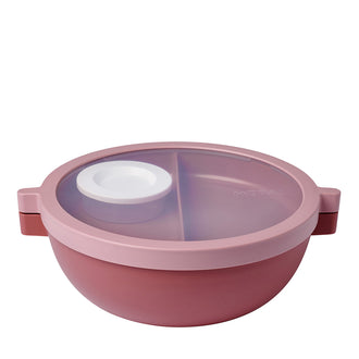 Bento Bowl "Vita" con 5 scomparti e 3 inserti estraibili l 1,5/cm Ø20,7x8,5