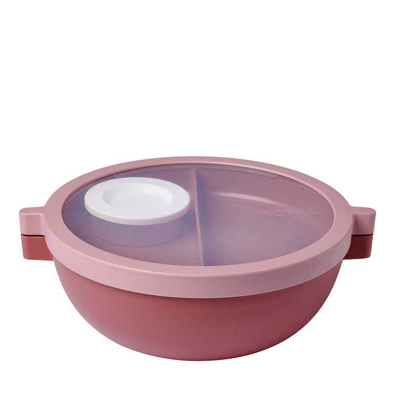 Bento Bowl "Vita" con 5 scomparti e 3 inserti estraibili l 1,5/cm Ø20,7x8,5