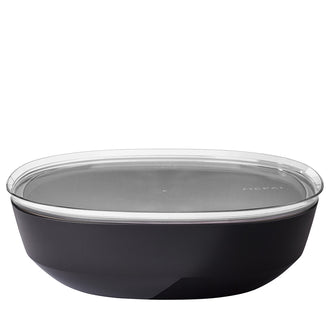 Insalatiera con coperchio "Silueta" l 4/cm Ø30,1x9,2