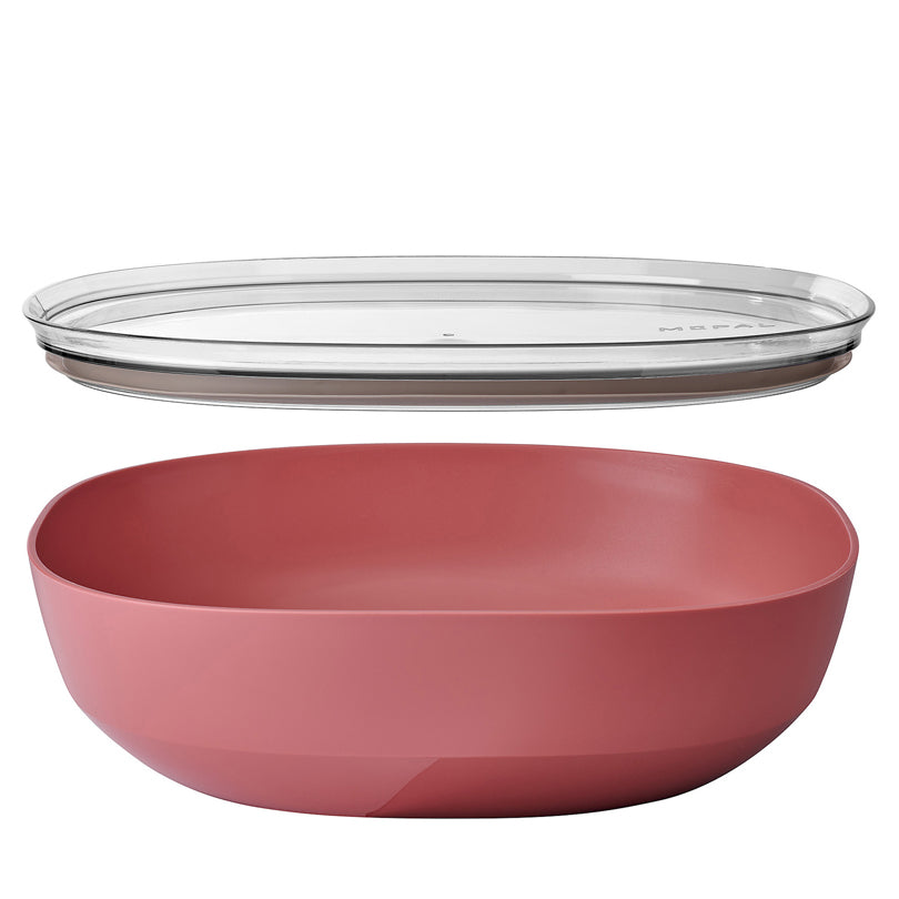 Insalatiera con coperchio "Silueta" l 4/cm Ø30,1x9,2