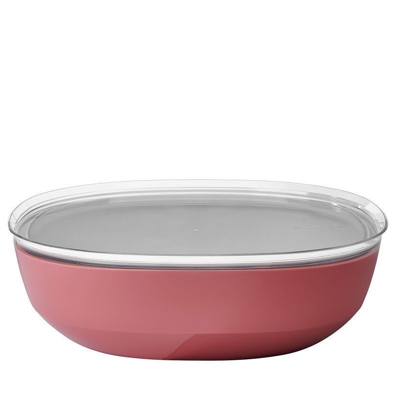 Insalatiera con coperchio "Silueta" l 4/cm Ø30,1x9,2