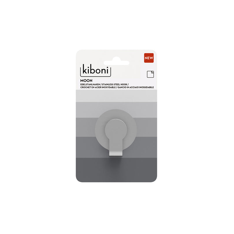 Gancio adesivo Moon - L cm 5,5x5x2