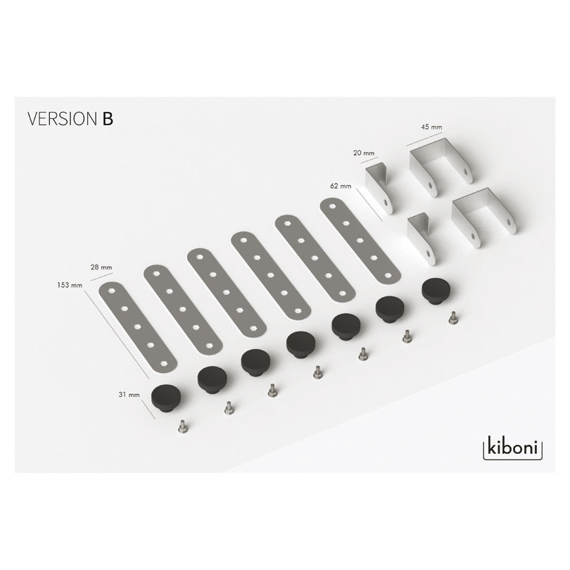 Gancio HEXA - sistema multifunzionale, versione B