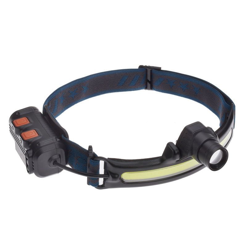 Torcia da testa a LED "Lumatic Head" cm 15,6x9x5,4