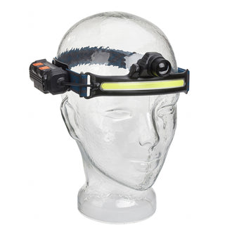 Torcia da testa a LED "Lumatic Head" cm 15,6x9x5,4