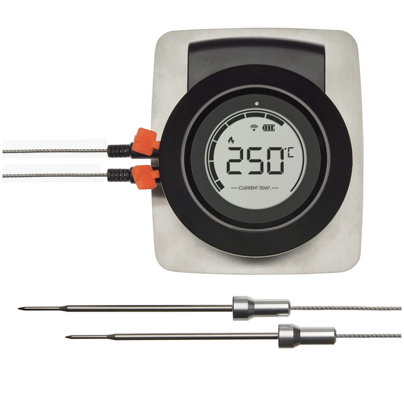 Smart Wireless BBQ Termometro "Hyper BBQ" cm 10,5x12,3x10,9