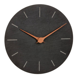 Orologio da parete analogico "Ardesia" cm Ø25x4,3