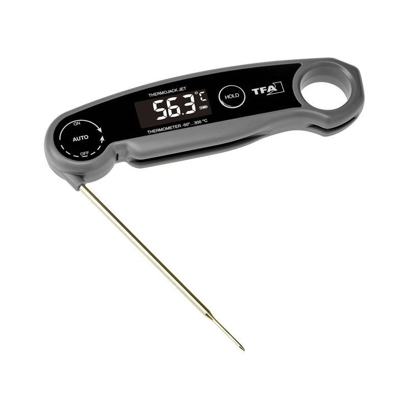 Termometro ad immersione digitale ricaricabile "Jack Jet", campo di misurazione da -50°C fino a 300°C cm 4,2x16,1