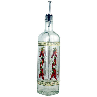 Oliera con tappo dosatore "Hot Chilie" l 0,5/cm 5,5x5,5x32