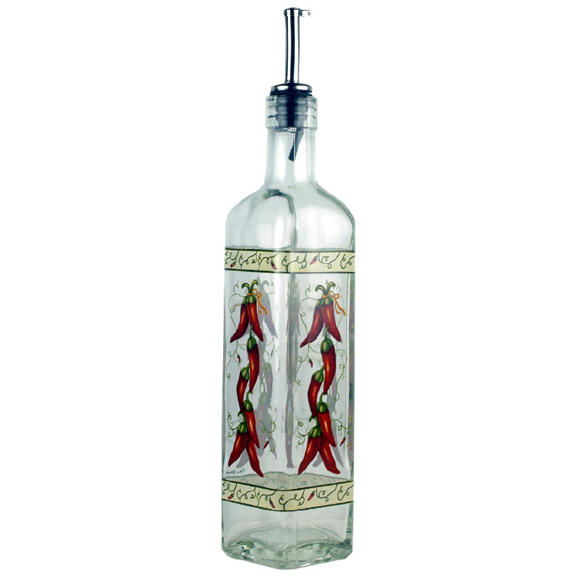 Oliera con tappo dosatore "Hot Chilie" l 0,5/cm 5,5x5,5x32