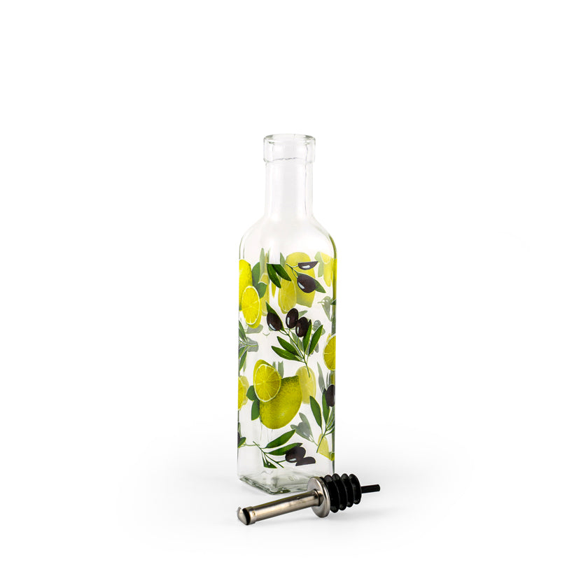 Oliera con tappo dosatore "Lemon" l 0,25/cm 4,5x4,5x26