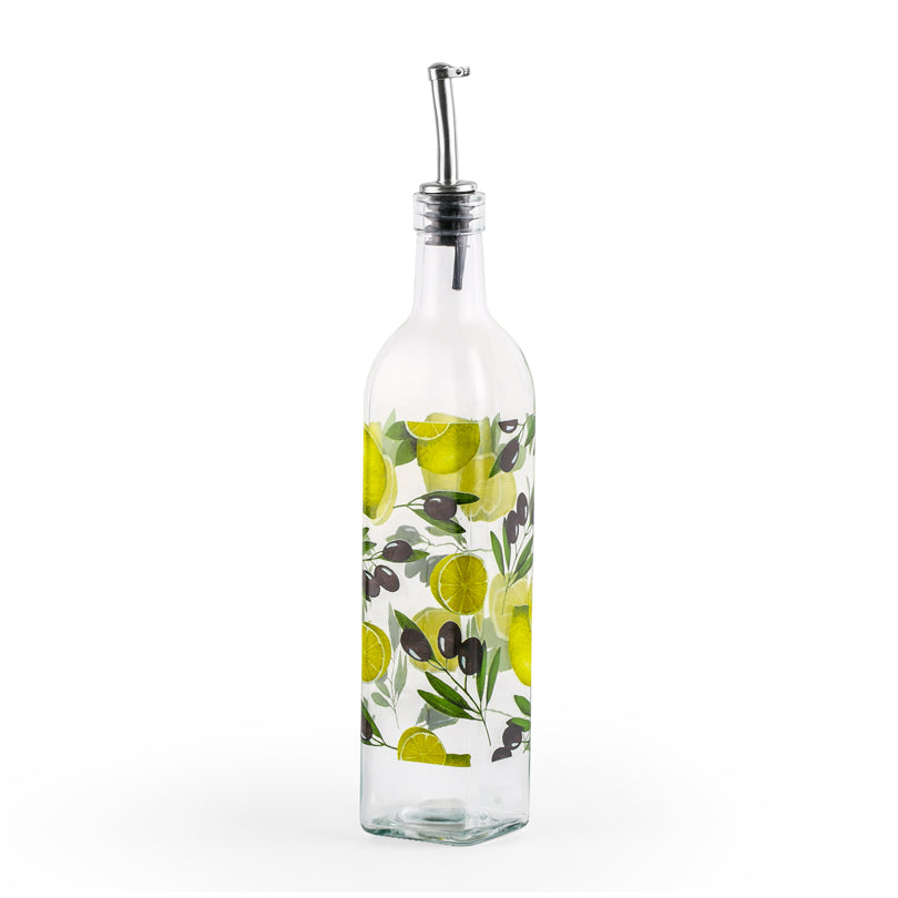 Oliera con tappo dosatore "Lemon" l 0,5/cm 5,5x5,5x32