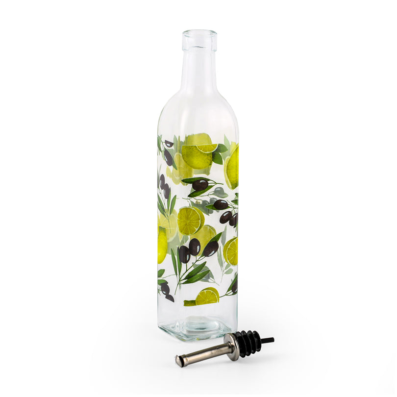Oliera con tappo dosatore "Lemon" l 0,5/cm 5,5x5,5x32